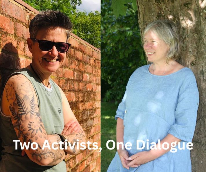 Two Activists, One Dialogue: a letter exchange between Max Hope and Jo McAndrews